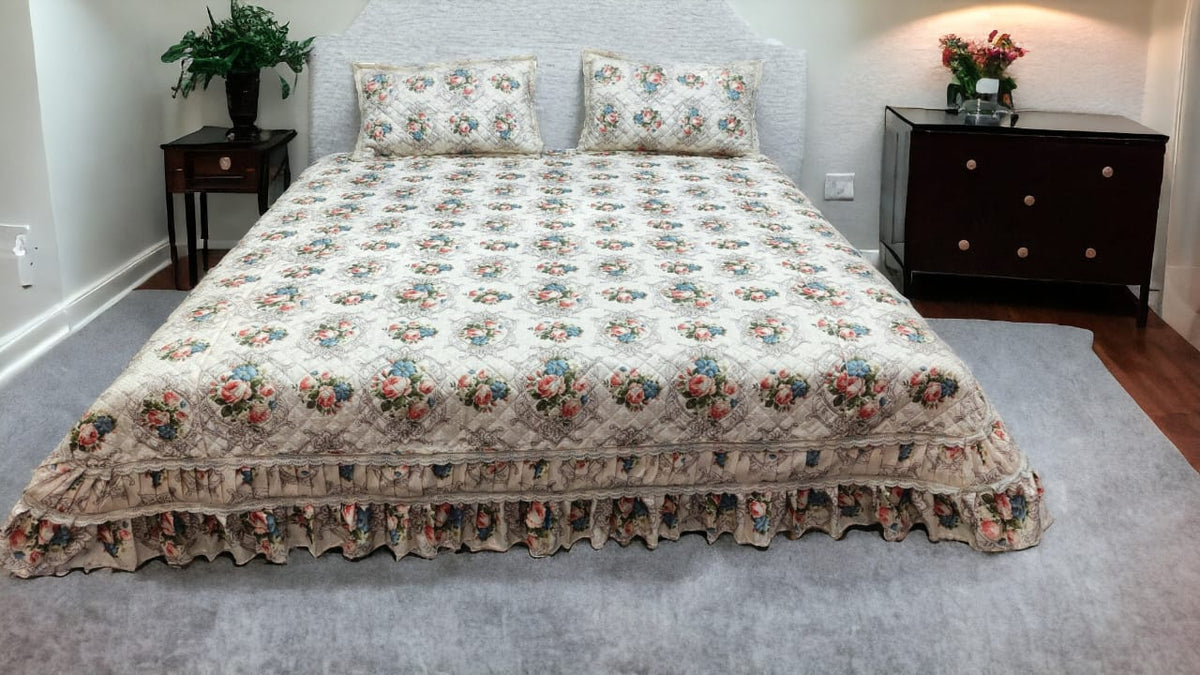 3pc fabric dabi size king  95 by 105