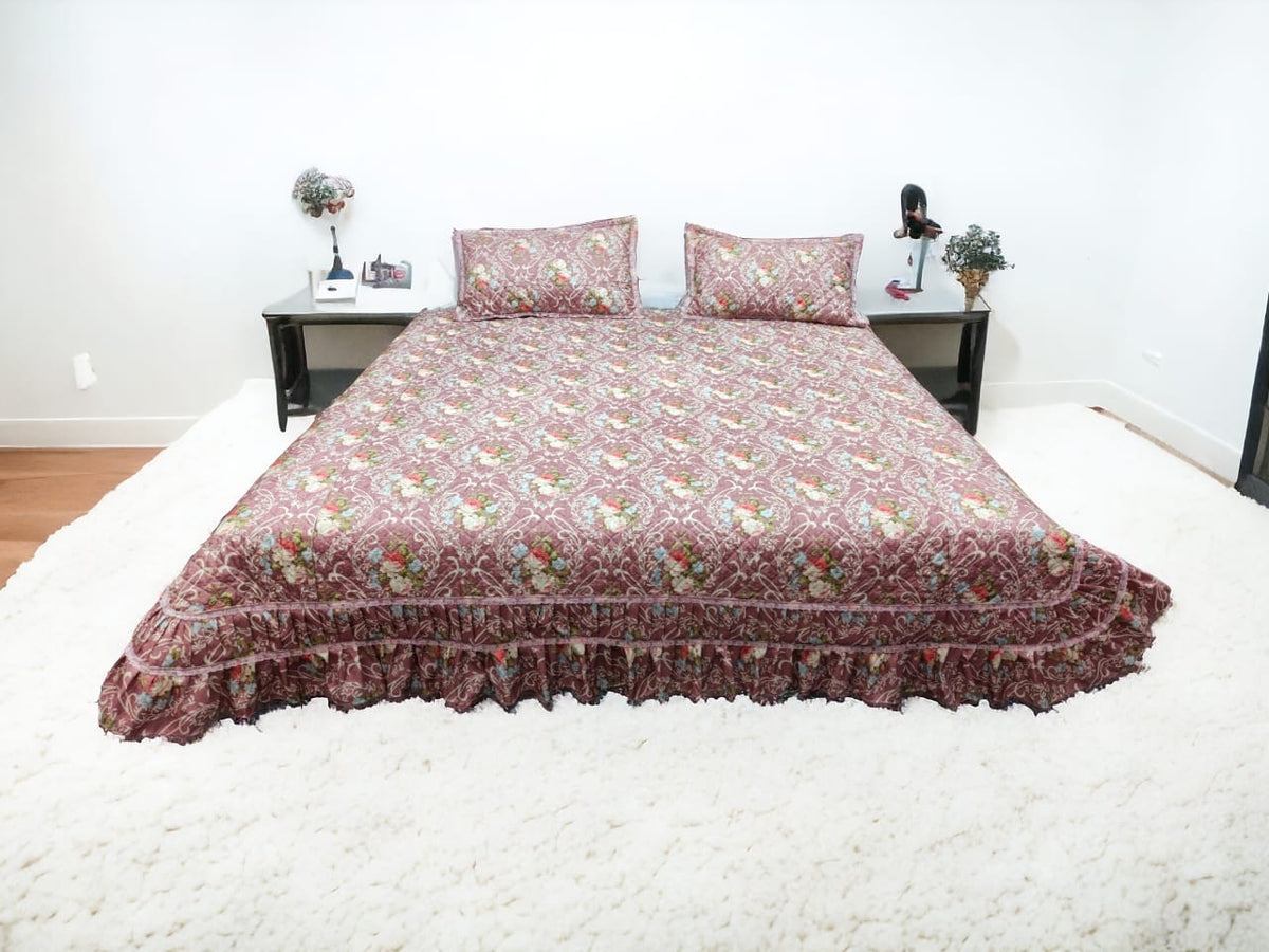3pc fabric dabi size king  95 by 105
