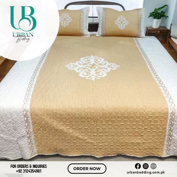 3Pc Embroidery Bedsheet