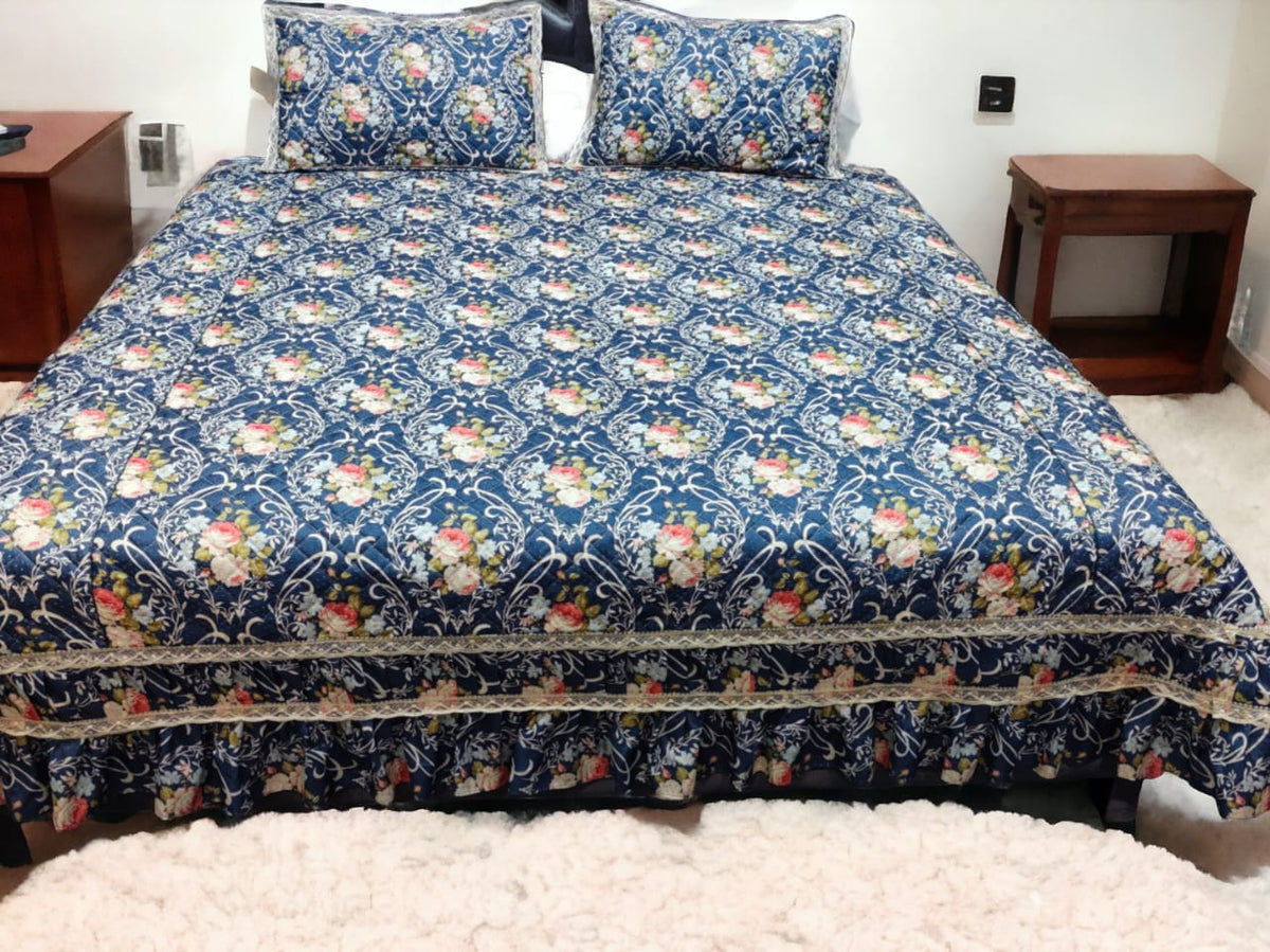3pc fabric dabi size king  95 by 105