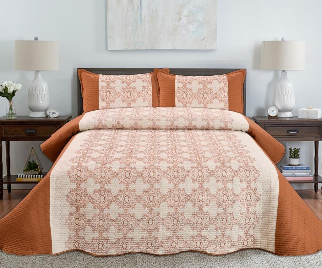 Micro Embroidery Bedsheet