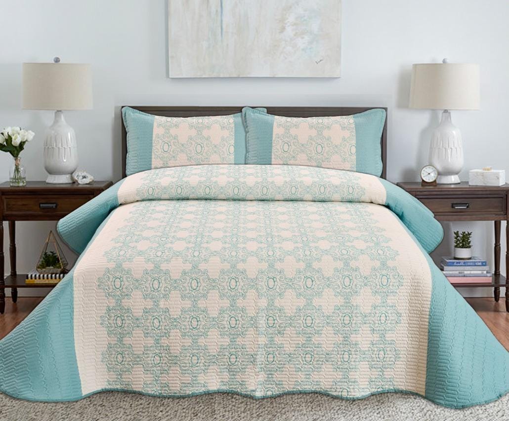 Micro Embroidery Bedsheet